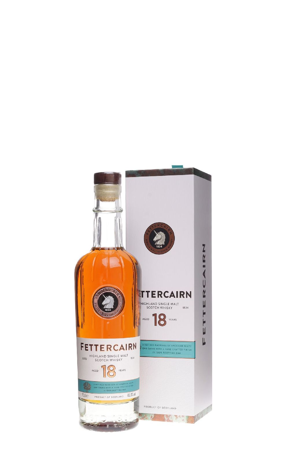 Fettercairn Distillery Aged 18 Years Highland Single Malt Scotch Whisky 費特肯蒸餾廠 18年 單一麥芽蘇格蘭威士忌