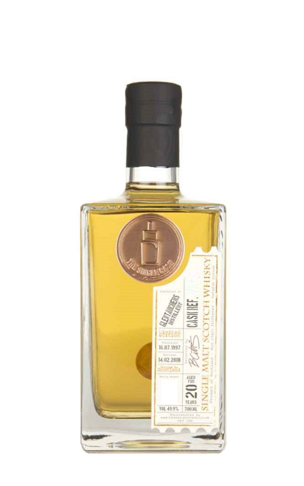 The Single Cask 1997 Glentauchers Aged 20 Years Single Malt Scotch Whisky 單桶系列 格蘭道奇 1997 20年 單一麥芽蘇格蘭威士忌
