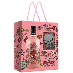 Teichenné-Licor Crema de Fresa Con Tequila Gift Box