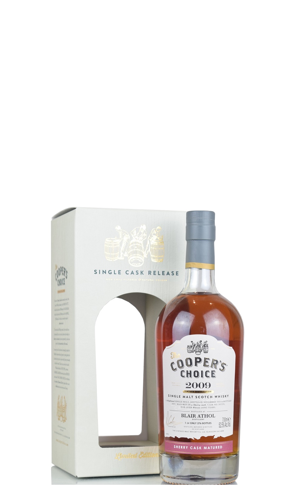 The Cooper s Choice Blair Athol 2009 11YO 307276 Sherry Cask Single Malt Scotch Whisky 酷選大師 布萊爾阿蘇 2009 11年 307276 雪莉桶單一桶蘇格蘭威士忌