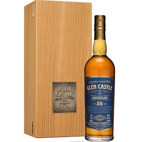 Glen Castle-Macallan Aged 25 Years Single Cask Single Malt Scotch Whisky