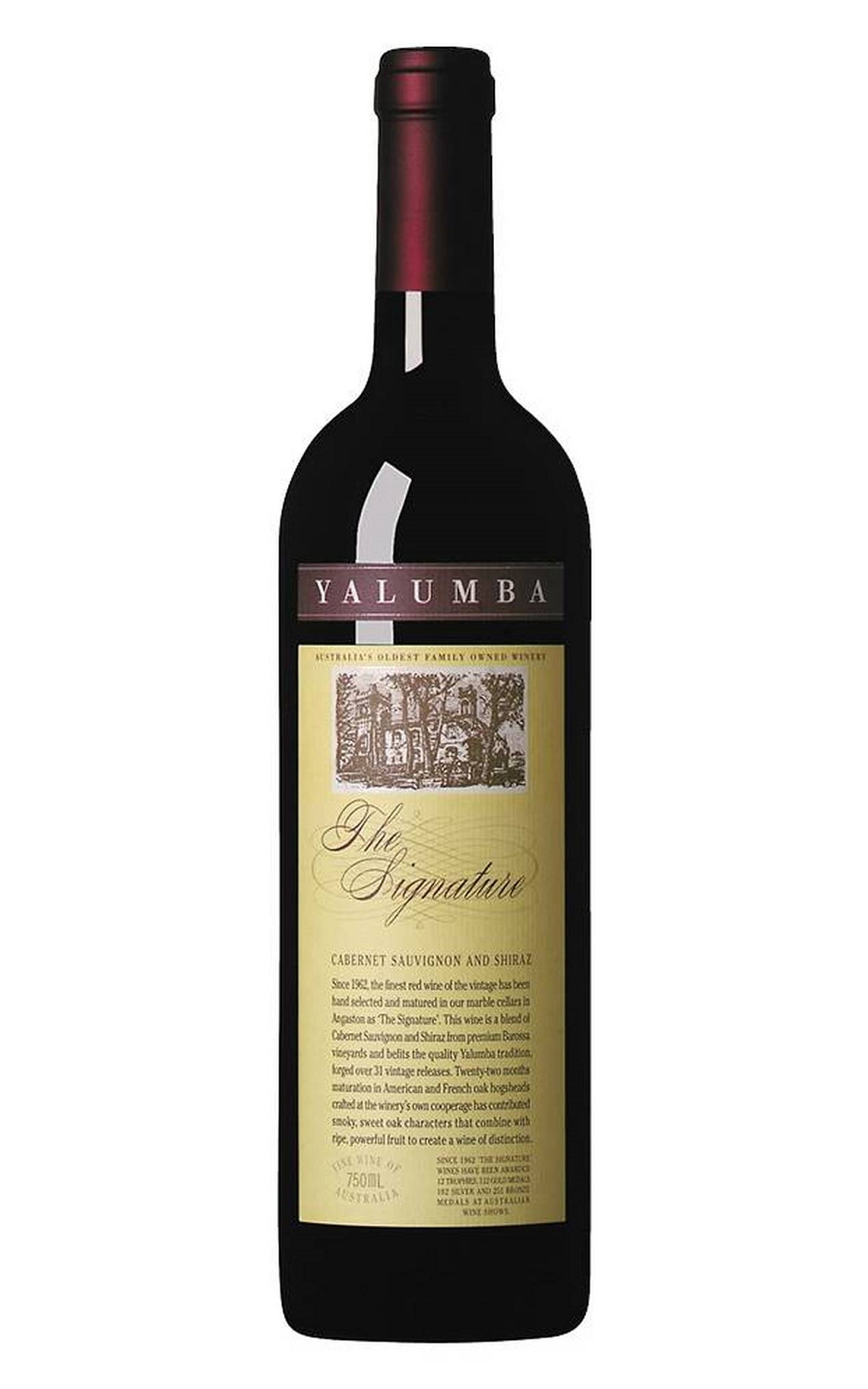 Yalumba The Signature Cabernet Sauvignon Shiraz 2014 雅倫布酒莊 經典 卡本內 希哈紅酒