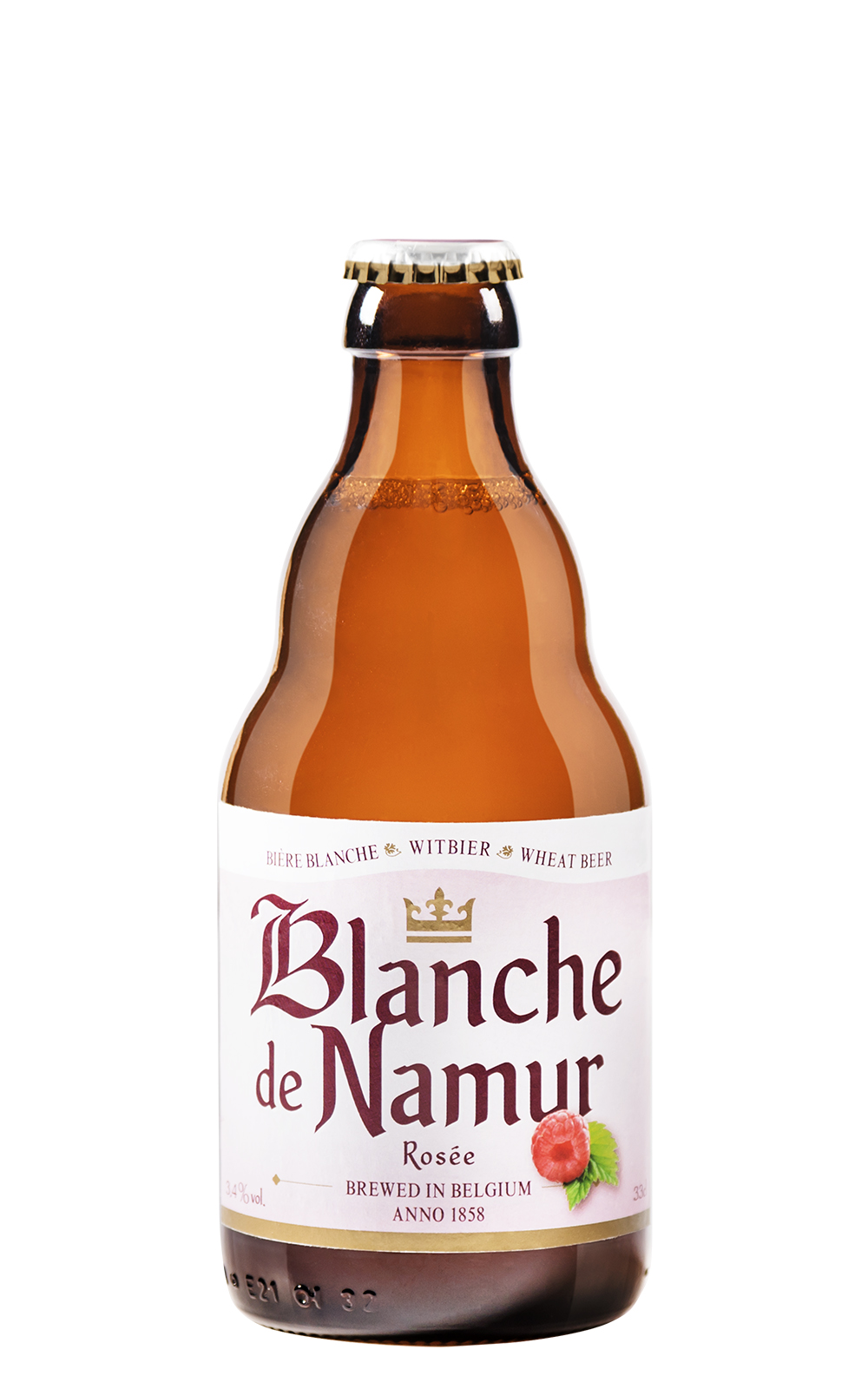 Brasserie du Bocq Blanche de Namur Rosée 巴杜克酒廠 娜慕爾粉紅玫瑰果香啤酒