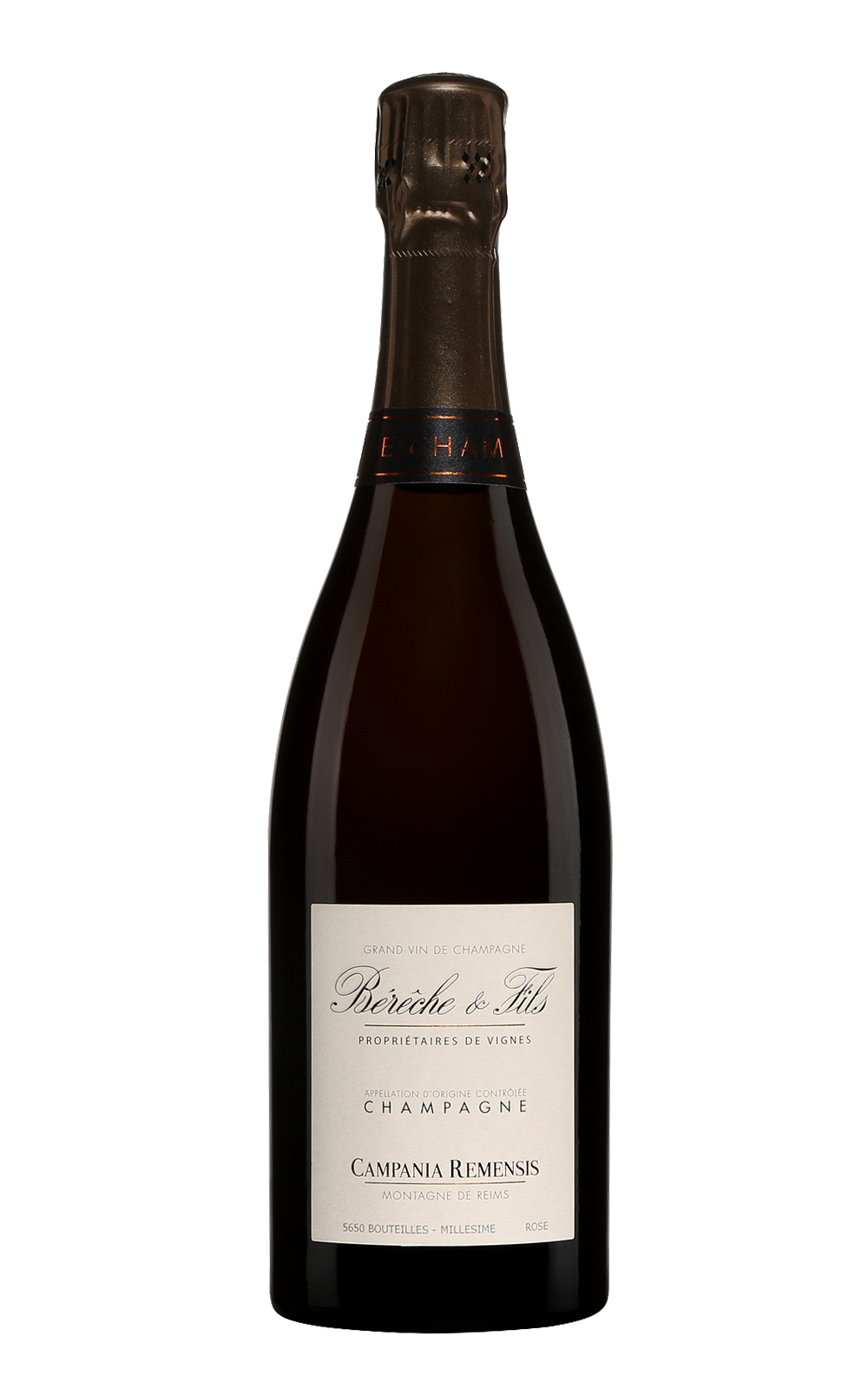 Domaine Bereche et Fils Campania Remensis Rose 2015 貝勒斯父子 漢斯山 不甜年份粉紅香檳