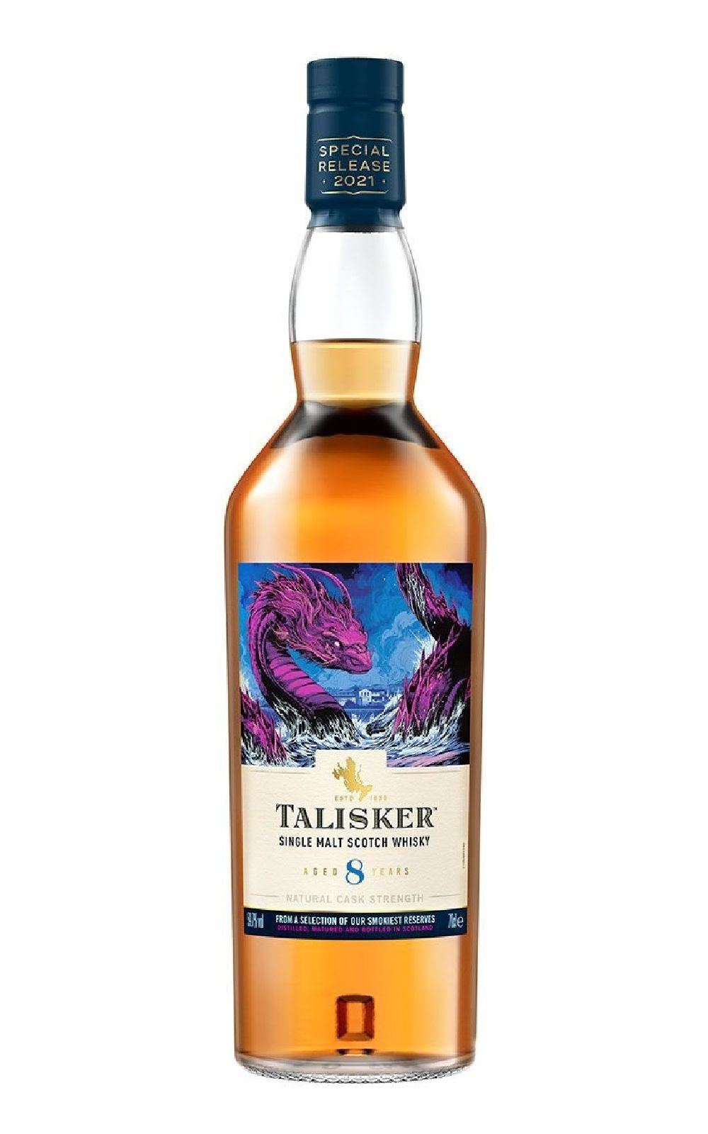Talisker Aged 8 Years Single Malt Scotch Whisky 2021 Special Release 泰斯卡蒸餾廠 8年單一麥芽蘇格蘭威士忌 2021年限量原酒臻選系列