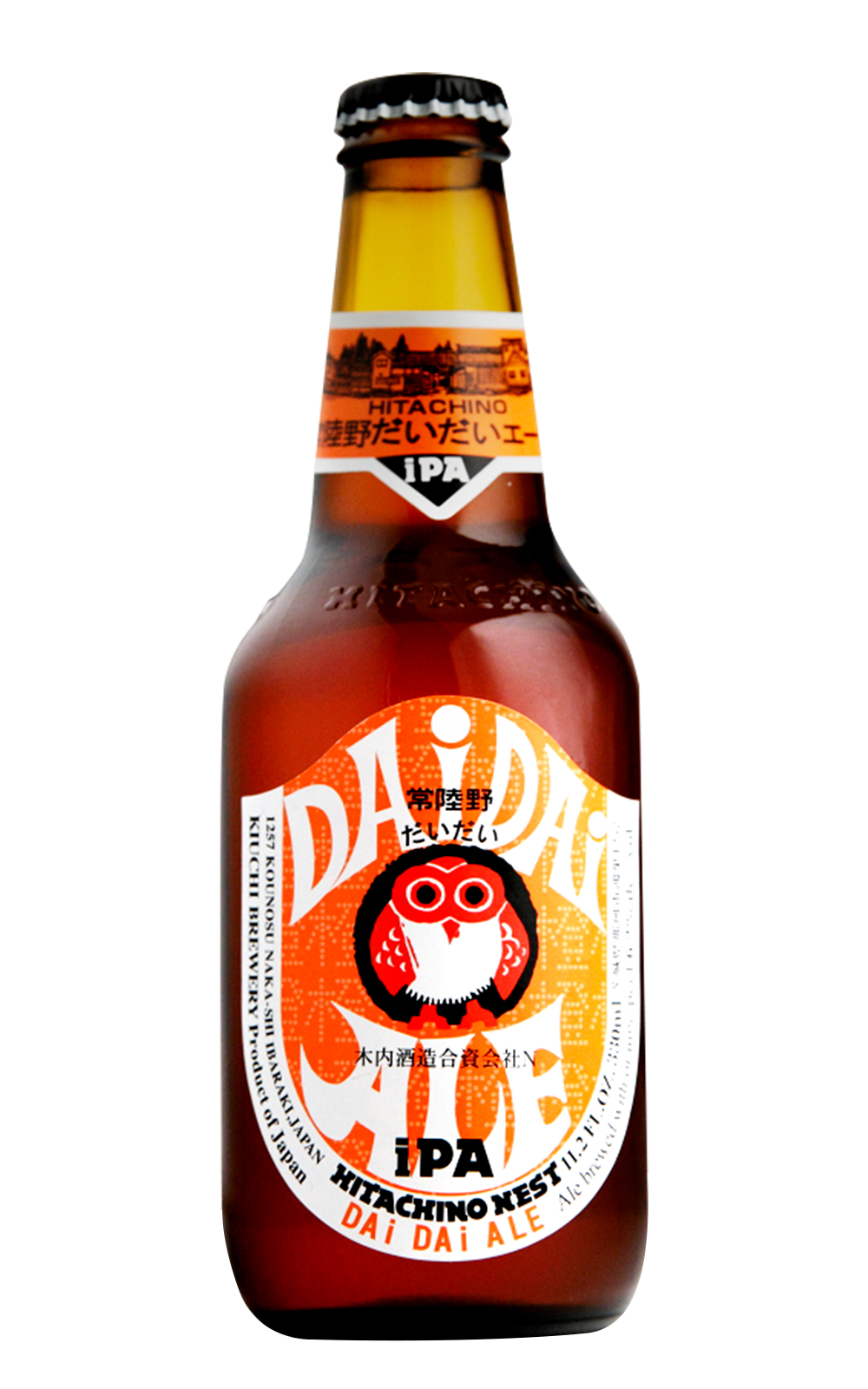 Hitachino Nest Beer Dai Dai Ale 常陸野貓頭鷹啤酒廠 日本橙 IPA