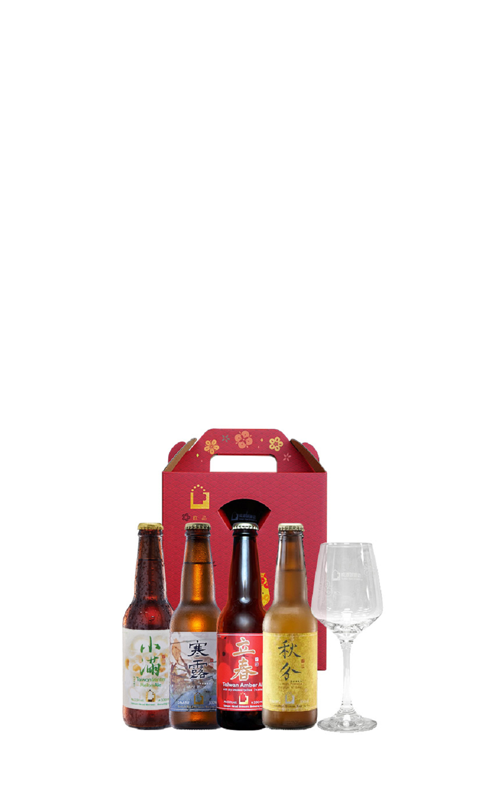 Taiwan Head Brewers 2021牛轉乾坤 新年四入禮盒組 啤酒頭釀造 2021牛轉乾坤 新年四入禮盒組