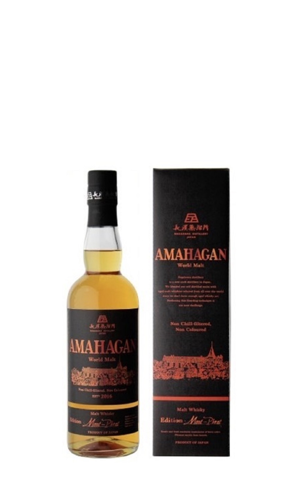 Nagahama Distillery Edition Mont Pérat World Malt Whisky 長濱蒸餾所 限量版 蒙佩哈堡 紅酒桶世界調和威士忌