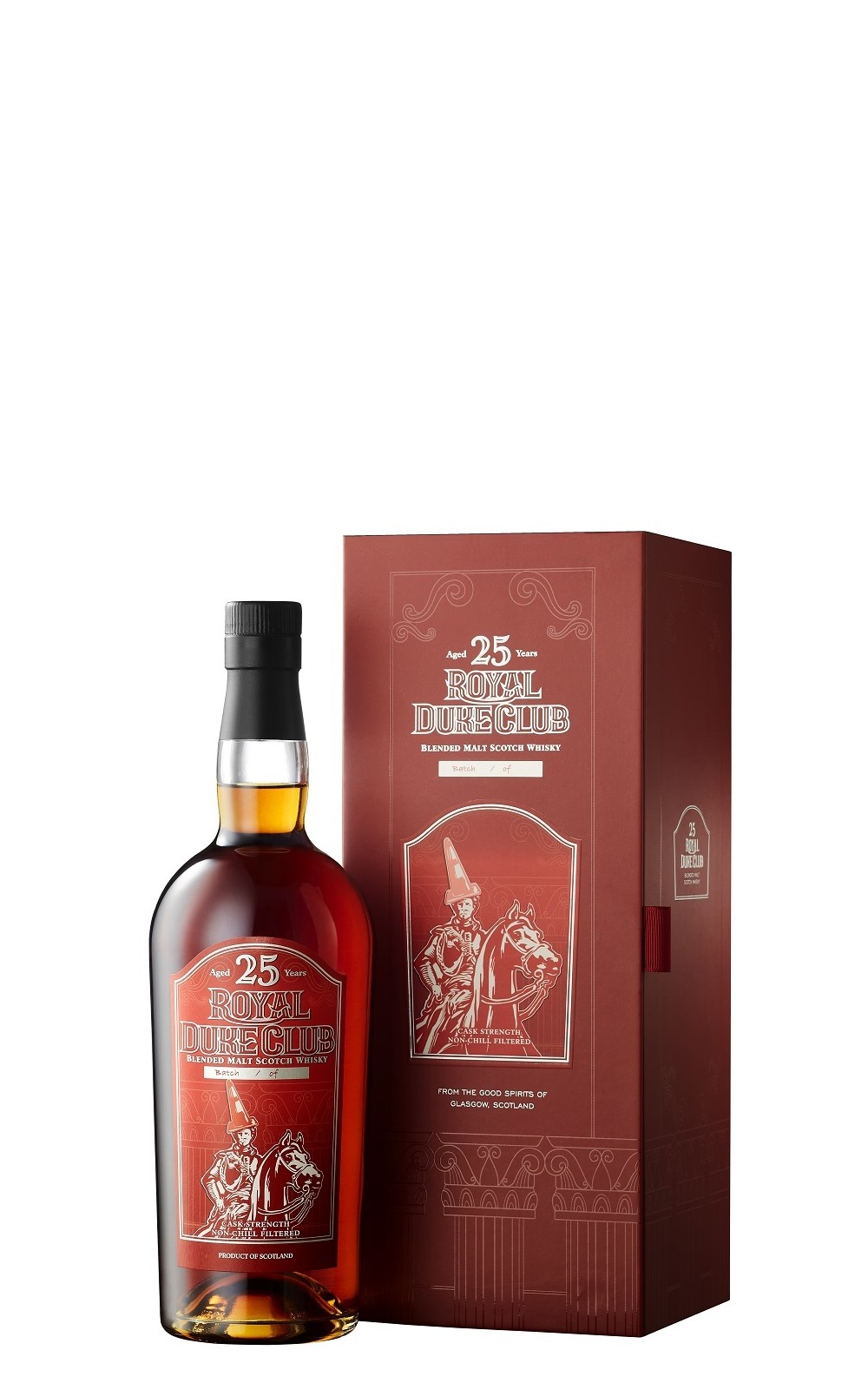 Royal Duke Club Aged 25 Years Batch 01 Blended Malt Scotch Whisky 紅帽爵士 25年 第一批次 調和麥芽蘇格蘭威士忌