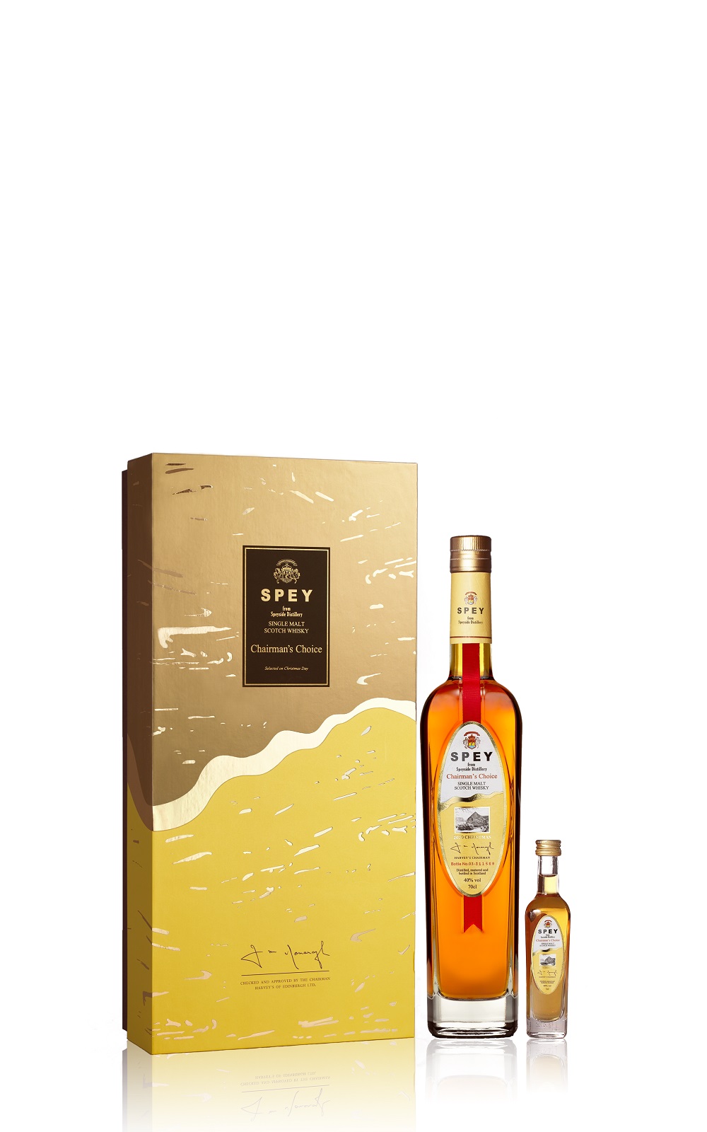 Spey Chairman s Choice Single Malt Scotch Gift Box Whisky 2022春節禮盒 詩貝酒廠 總裁精選單一麥芽蘇格蘭威士忌 2022春節禮盒
