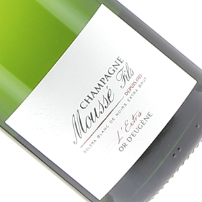 Champagne Moussé Fils-"L'Extra Or d'Eugène" Blanc de Noirs Brut