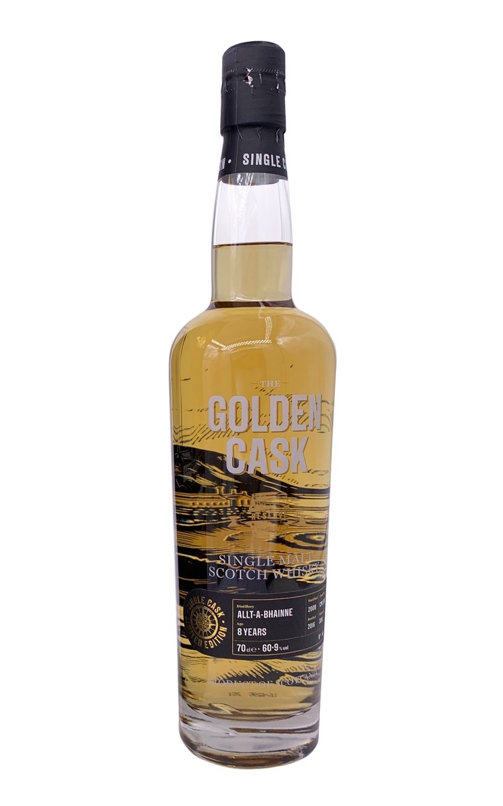 House of Macduff The Golden Cask Allt a Bhainne 2008 Aged 8 Years Single Malt Scotch Whisky 麥克朵夫獨立裝瓶廠 金桶系列 奧特班尼 2008 8年 單一麥芽蘇格蘭威士忌