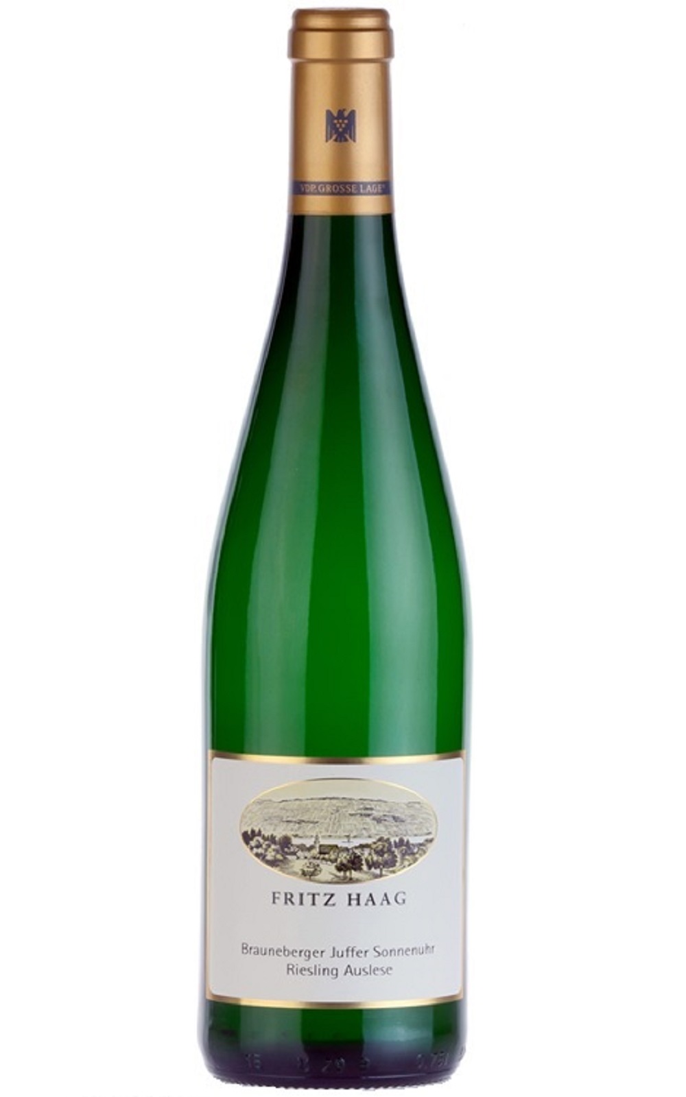 Fritz Haag Brauneberger Juffer Sonnenuhr Riesling Auslese Goldkapsel 2019 弗利茲‧哈格酒莊 棕山 攸福 日晷園 麗絲玲 特選晚摘白酒 黃金錫封