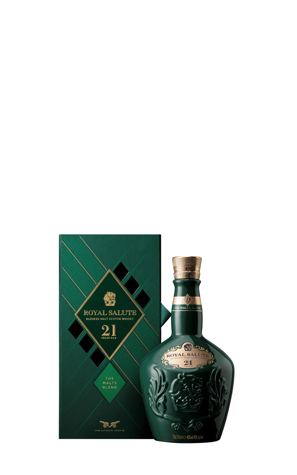 Chivas Regal Royal Salute Aged 21 Years Blended Malt Scotch Whisky 皇家起瓦士 皇家禮炮 21年 綠 調和純麥威士忌