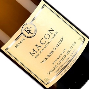 Domaine Cordier-Mâcon "Aux Bois d'Allier" Blanc
