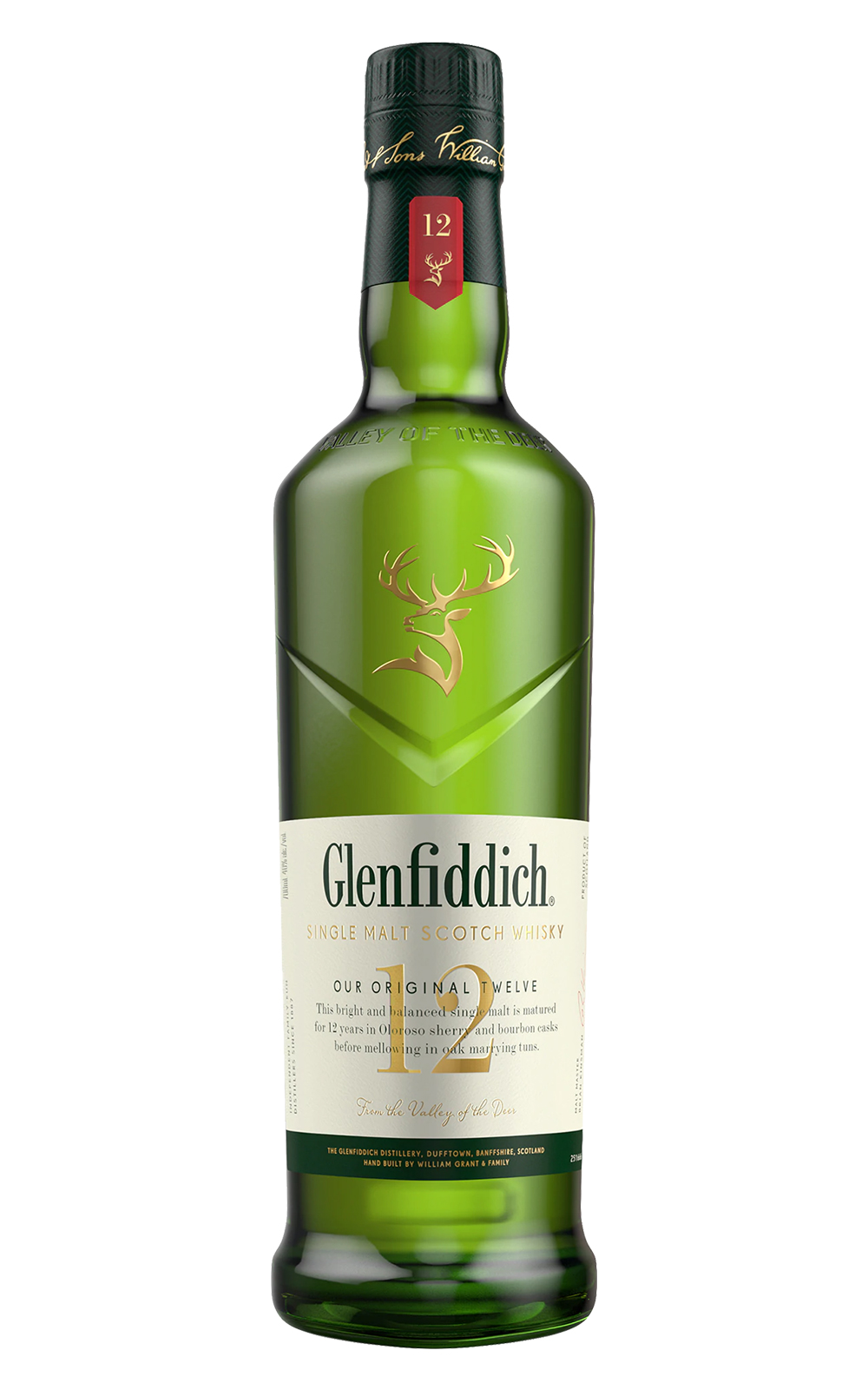 Glenfiddich 12 Years Old Single Malt Scotch Whisky CNY Edition 格蘭菲迪蒸餾廠 12年單一麥芽蘇格蘭威士忌 新年禮盒 附鬱金香杯