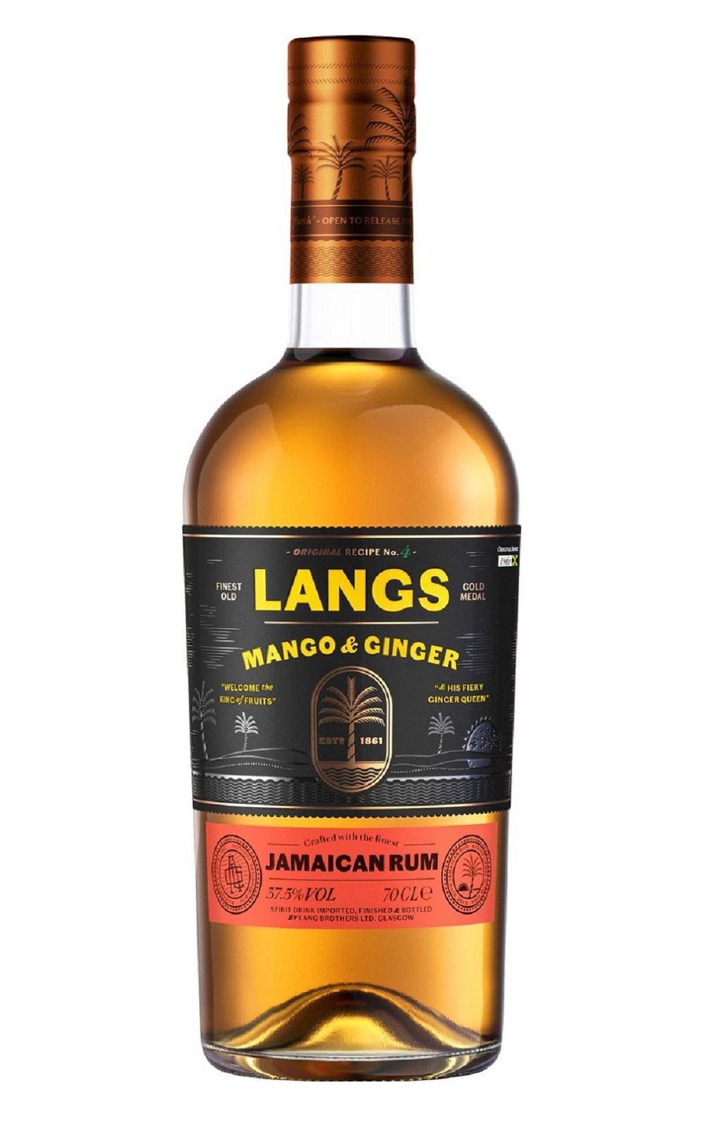 Langs Whisky Mango Ginger Jamaican Rum 雙人牌威士忌 芒果 薑汁風味蘭姆酒