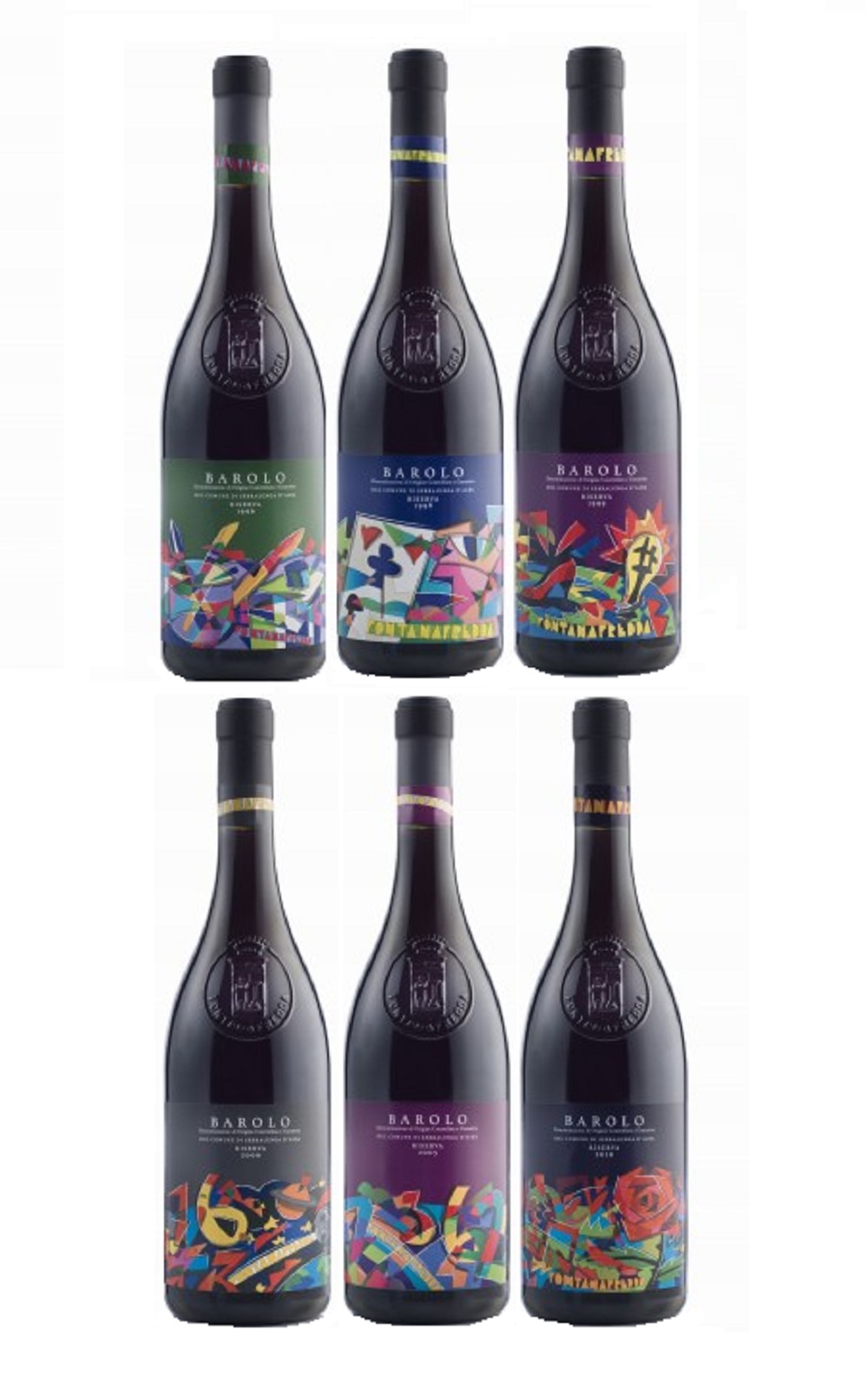 Fontanafredda Serralunga d Alba Barolo DOCG Riserva Limited Edition 6 Bottle Set NV 國王之泉酒莊 阿爾巴塞拉倫加特級巴羅洛紅酒限量六瓶組