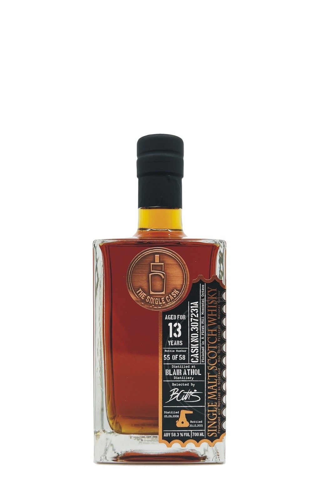 The Single Cask “2008 Blair Athol Aged 13 Years Single Malt Scotch Whisky 單桶系列 布萊爾阿蘇 2008 13年 單一麥芽蘇格蘭威士忌
