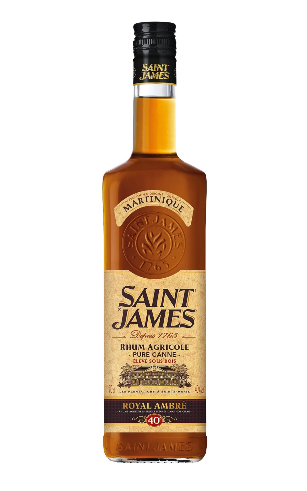 Saint James Rhum Ambre Agricole 聖詹姆士酒廠 法式AOC 琥珀蘭姆酒