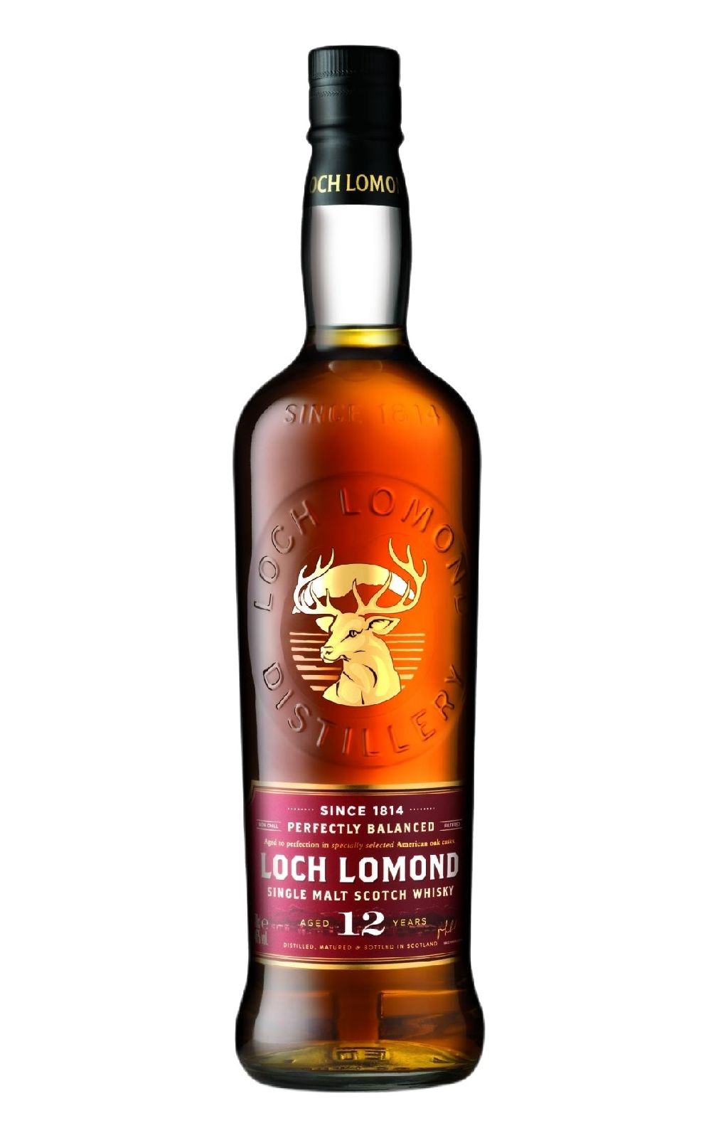 Loch Lomond Distillery Aged 12 Years Single Malt Scotch Whisky 羅曼德湖蒸餾廠 12年單一麥芽蘇格蘭威士忌