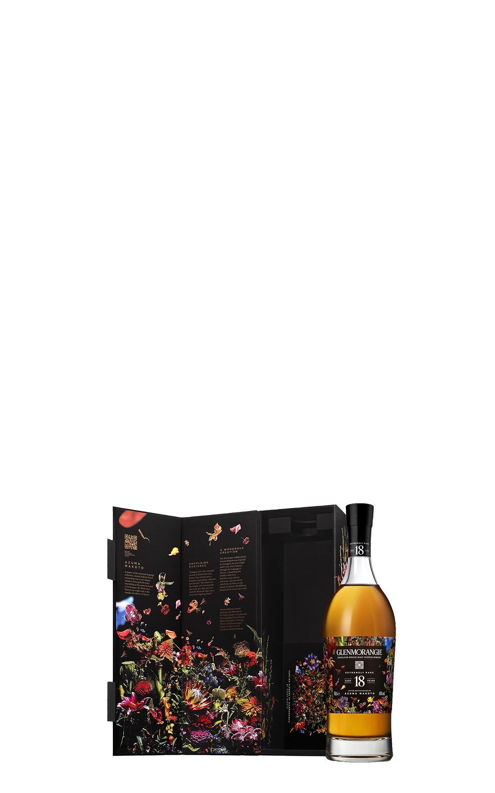 Glenmorangie Azuma Hakoto Extremely Rare Aged 18 Years Highland Single Malt Scotch Whisky 格蘭傑蒸餾廠 驚喜製造者特別版 花舞 18年單一麥芽蘇格蘭威士忌