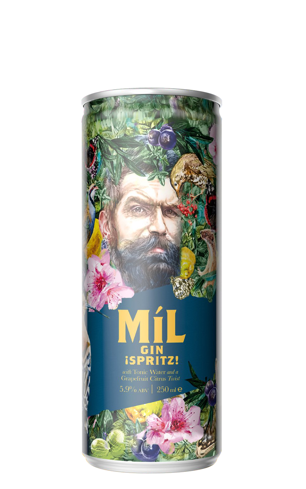 Mil Gin Míl Gin Spritz 地中海草本植物琴通寧調酒 葡萄柚柑橘口味 琴通寧調酒
