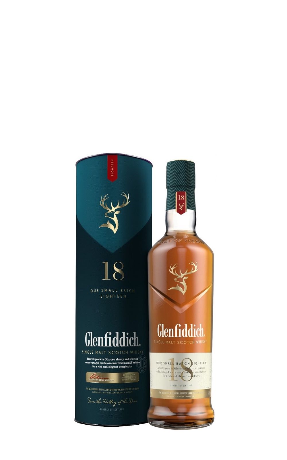 Glenfiddich 18 Years Old Single Malt Scotch Whisky 格蘭菲迪蒸餾廠 18年單一麥芽蘇格蘭威士忌