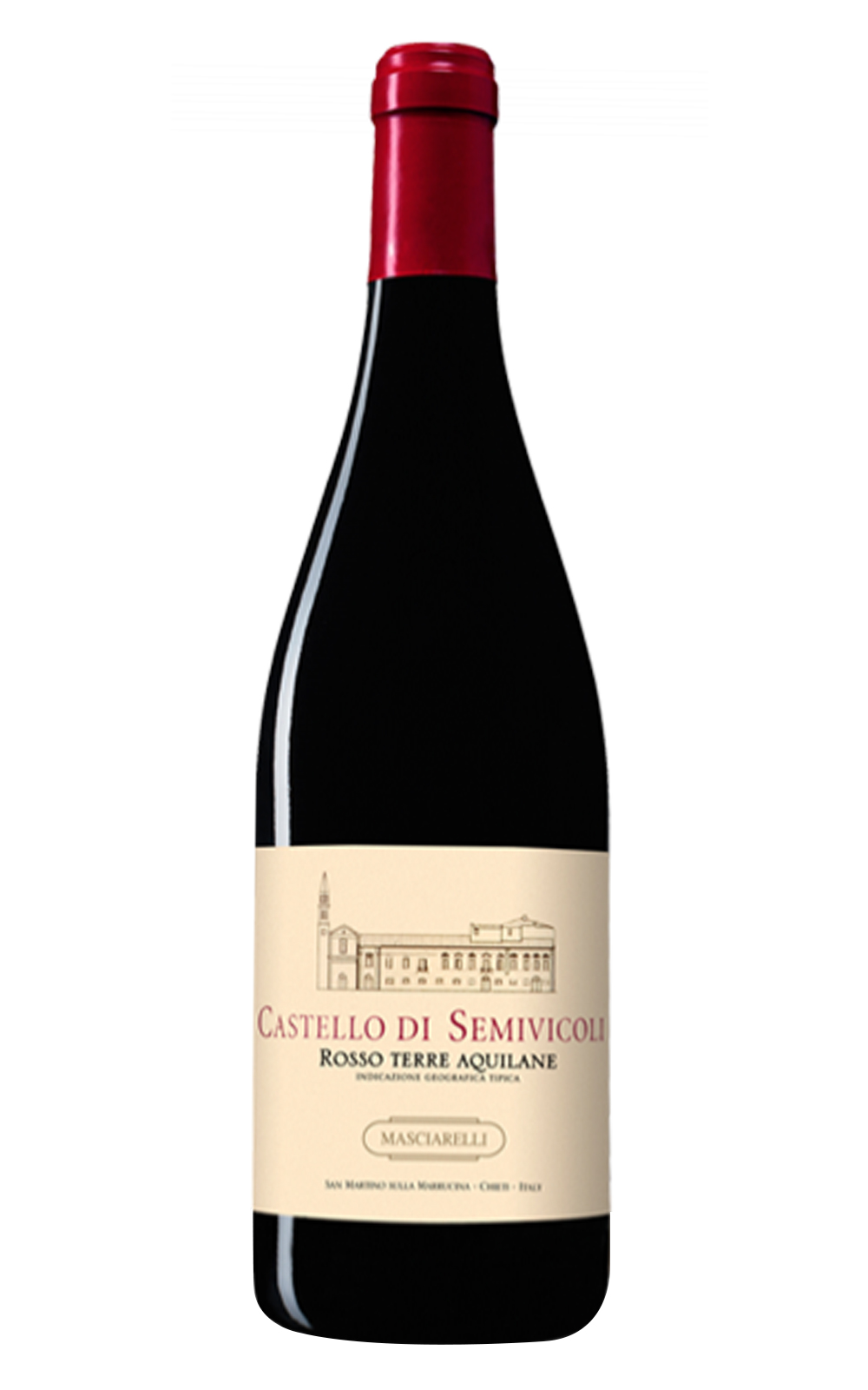 Masciarelli Tenute Agricole Castello di Semivicoli Terre Aquilane Rosso 2014 瑪斯契利酒莊 榭米薇可利堡 紅酒