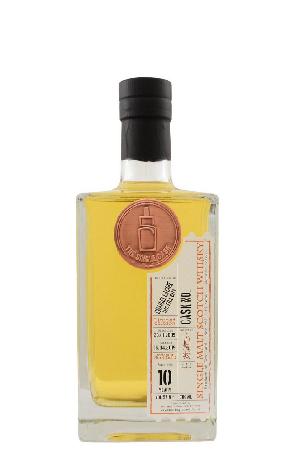The Single Cask 2009 Craigellachie Aged 10 Years Single Malt Scotch Whisky 單桶系列 魁列奇 2009 10年 單一麥芽蘇格蘭威士忌
