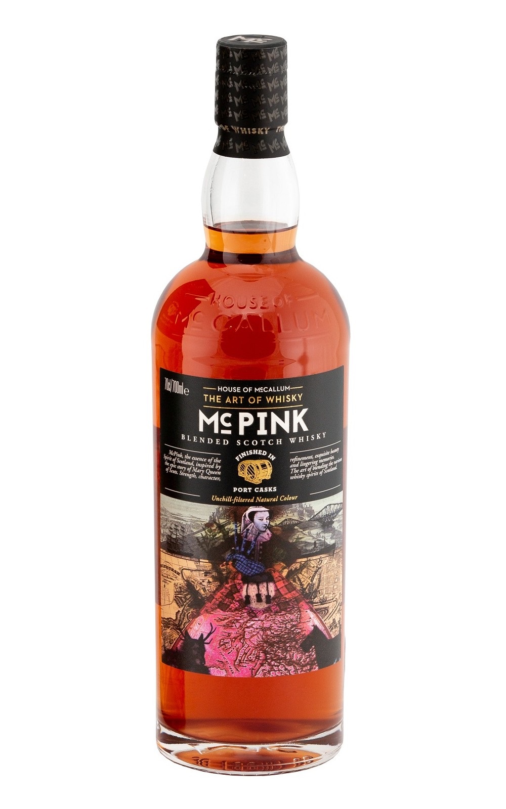 House of McCallum The Art of Whisky Mc PINK Blended Scotch Whisky 麥卡勒姆 藝術家系列 Mc Pink 蘇格蘭調和威士忌