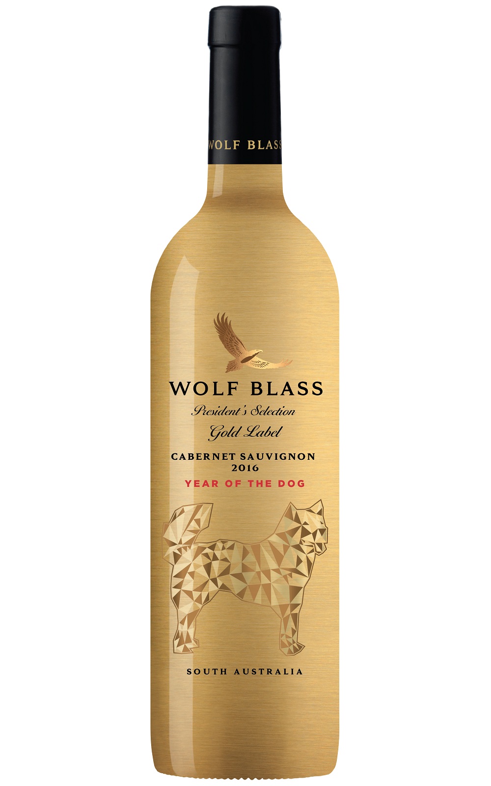 Wolf Blass Gold Label Year of Dog Cabernet Sauvignon 2016 禾富酒廠 金牌系列 卡本內蘇維濃紅酒 旺旺年限定版
