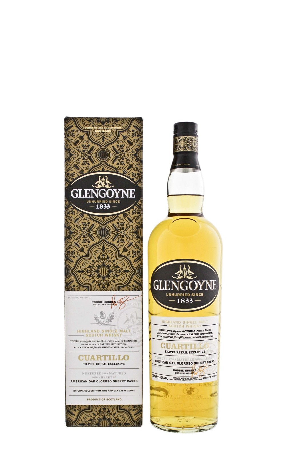 Glengoyne Distillery Cuartillo Highland Single Malt Scotch Whisky 格蘭哥尼 卡提歐 美國橡木雪莉桶 單一麥芽蘇格蘭威士忌