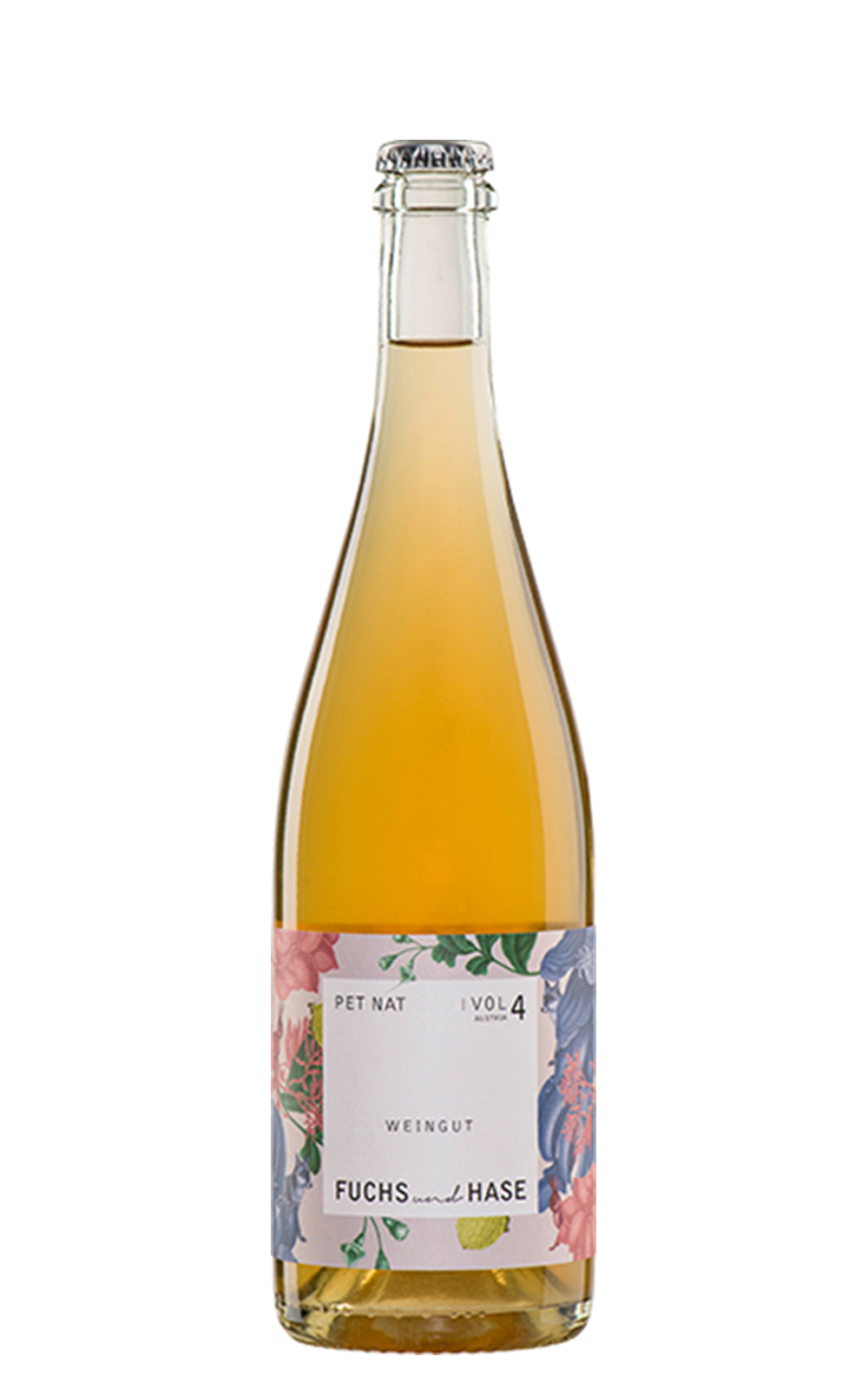 Weingut Fuchs und Hase Vol 4 Pet Nat 2017 狐狸與野兔酒莊 4號 自然氣泡橘酒