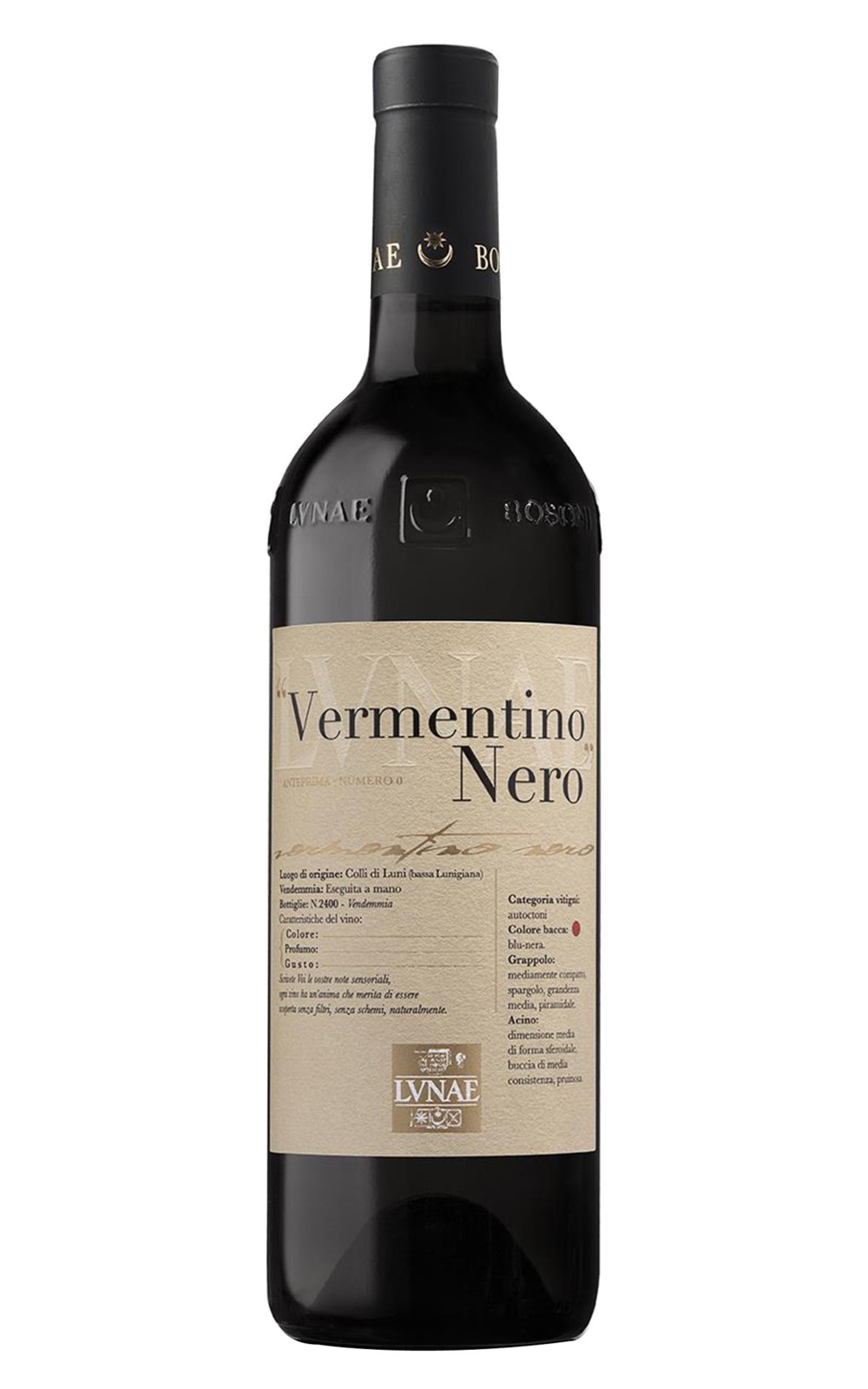 Lvnae Bosoni Vermentino Nero 2021 波索尼酒莊 黑維門替諾紅酒