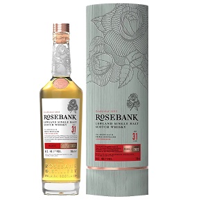 Rosebank Distillery-Aged 31 Years Lowland Single Malt Scotch Whisky Release 2