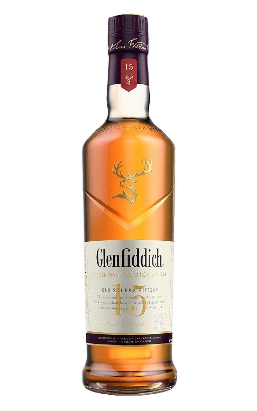 Glenfiddich 15 Years Old Single Malt Scotch Whisky 格蘭菲迪蒸餾廠 15年 單一麥芽蘇格蘭威士忌