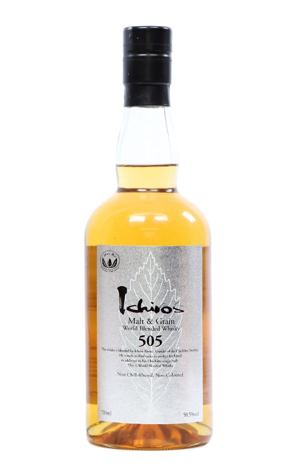 Chichibu Distillery Ichiro s 505 Malt Grain World Blended Whisky 秩父蒸餾廠 銀葉 505 麥芽與穀物世界調和威士忌
