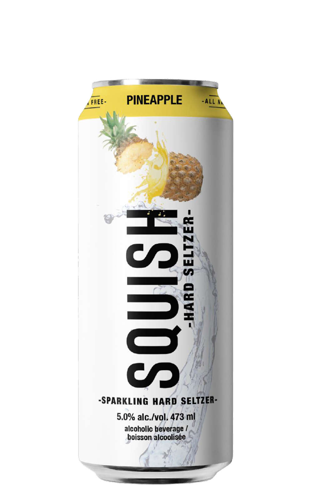 Parallel 49 Brewing Company Squish Pineapple Sparkling Hard Seltzer 北緯49度啤酒廠 思酷世 鳳梨 微醺氣泡酒飲