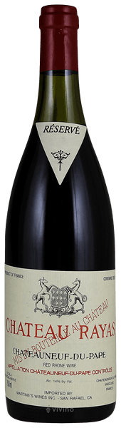 Château Rayas, Châteauneuf-du-Pape Réservé