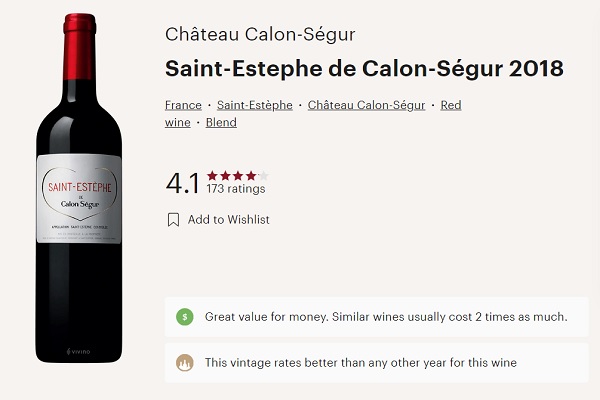 Saint-Estephe de Calon-Ségur